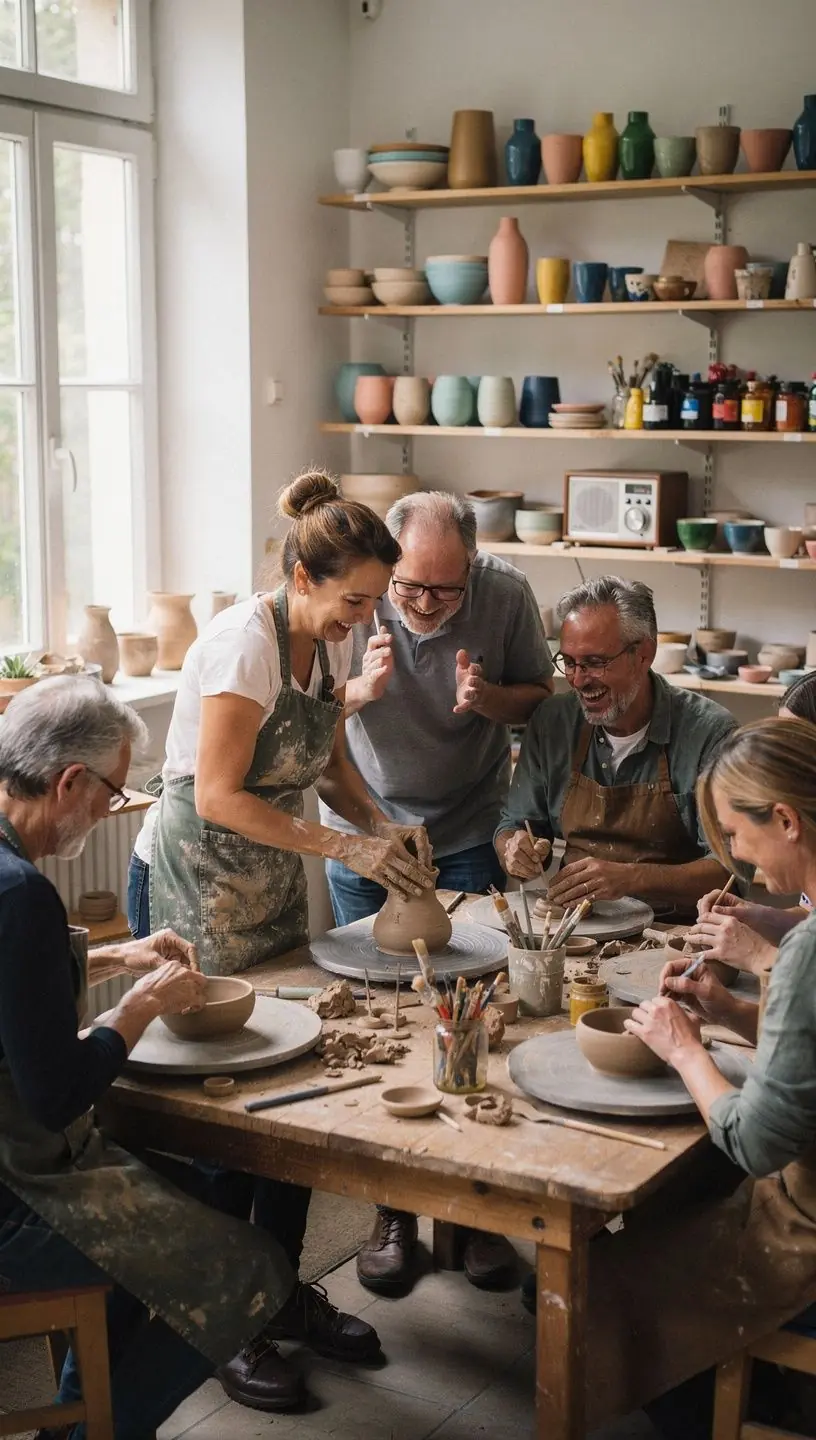 Connecting with people at local events